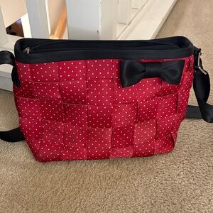 READ DESCRIPTION PLEASE! Harvey’s Minnie Mouse  Polka Dot Crossbody Bag with Bow
